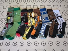 Baby Figure Socks Skywalker Gift Master-Yoda Cosplay Men Star-Wars Women Funning-Sock