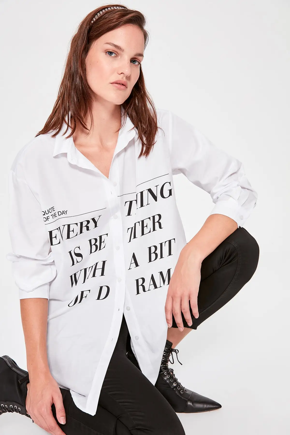 

Trendyol Printed Shirt TWOAW20GO0383