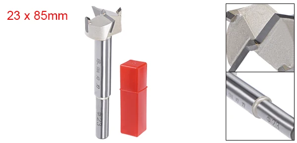 23x85mm 8x30mm Shank Uxcell 1 шт. пробочное сверло коронка по дереву(12/14/14,5/15/16/17/18/19/20/21/22/23 мм резки Диаметр 8х30/68/70 мм хвостовик - Цвет: 23x85mm 8x30mm Shank