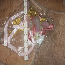 10 Uds. De globos de Metal de 5 pulgadas para tarta, globos de confeti en forma de nube para cumpleaños, Baby Shower, decoración del banquete de boda, suministros para el hogar