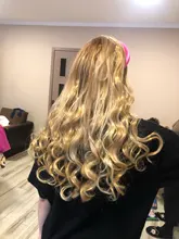 Leeons-extensiones de cabello con Clip 6H/613 #, conjunto de 6 unidades, 16 pinzas, cabeza completa, 55Cm, postizos de fibra sintética recta