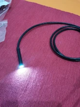 Cámara endoscópica flexible IP67, impermeable, cable flexible de 1 o 2 m, diámetro de 5.5 o 7 mm, boroscopio para inspección de instalaciones húmedas, para Android o PC portátil, 6 luces LED, ajustable