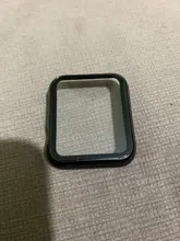 Protector de pantalla de cristal + cubierta para Apple Watch, 44mm, 40mm, 42mm, 38mm, accesorios de parachoques para Apple Watch series 5 4 3 SE 6