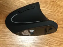 Ratón inalámbrico Vertical ergonómico óptico, 800, 1200, 1600 DPI, 6 botones, para Gaming, ordenador, portátil