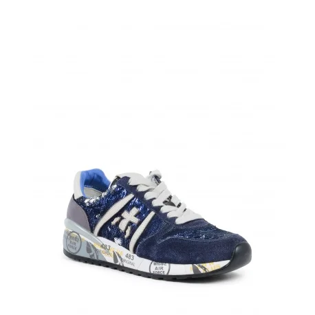 Premiata Wanita Sneaker Biru DIANE 1209E|Perempuan Sepatu Vulkanisir| -  AliExpress