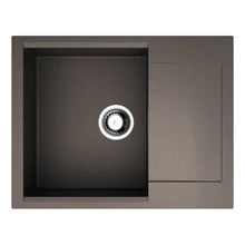 Мойка для кухни Omoikiri Daisen 65-DC Artgranit(темный шоколад)(Устойчивая к царапинам, термостойкая, встраиваемая