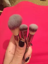 Anmor-Juego de brochas de maquillaje, para base de sombra de ojos, colorete en polvo, delineador de ojos, pestañas, labios, herramienta cosmética, 4-16 Uds.