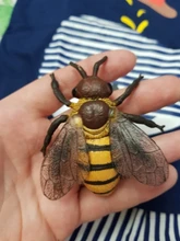 Figuras de simulación nueva para niños, modelo de animales, abejas, avispas, miniinsectos, juguetes cognitivos, juguetes educativos para edades tempranas