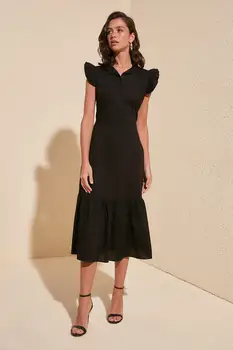 

Trendyol Poplin Button Dress TWOSS20EL1905