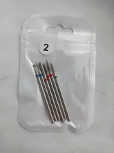 5/6/7 diamante uñas taladro mm broca para fresa conjunto cortadores de manicura del Piedra pedicura eléctrica Mill manicura máquina