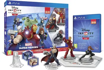 

PS4 DISNEY INFINITY 2.0 MARVEL SUPER HEROES THE AVENGERS STARTER PACK