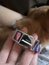 Dog-Collar Engraved Puppy-Name Floral Pet Personalized Airuidog Free Small Large Medium