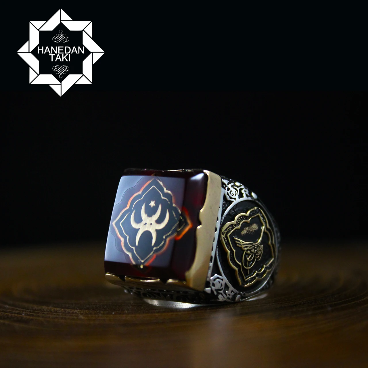 

Red Homeland Square Ring Fashion Turkish Premium Quality Handmade Jawelery