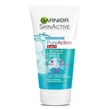 

GARNIER-Pure Active Face Mask Exfoliating Cleansing 3 in 1 - 150 ml