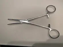 De acero inoxidable pinza hemostática pinzas quirúrgicas quirúrgico kit de herramienta de fórceps hemostáticos alicates recto/codo consejos