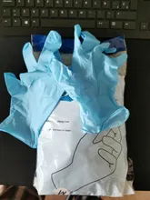 Guantes de nitrilo desechables de seguridad para el trabajo, resistentes al agua, grado alimenticio, antialergias, mecánicos y sintéticos, color negro, 100 Uds.