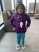 Chaqueta de plumón de pato para invierno para niño y niña, abrigo ligero con capucha, abrigo grueso y fino cálido para niño de 2, 4, 6, 8, 10, 12 y 14 años, 90%