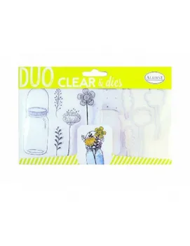

SILICONE STAMP AND DIE UTEMÁTICA FLOWER