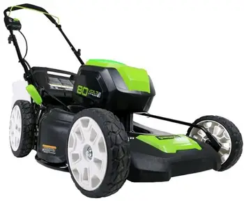 

Rechargeable газонокосилка GreenWorks gd80lm51k4 (2500707ub) 1