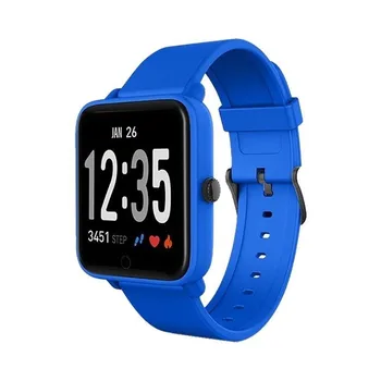

Spc smartee feel 9630a smart watch Blue-3.3cm touch screen ips color-bt4.0-multisport-notifications-ipx7