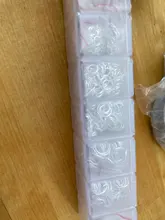 Unids/set de 3, 4, 5, 6, 7, 8 y 10mm, conectores de anillo de salto abierto, bricolaje para collar, kit para hacer joyas, Finding, conjuntos de suministros, 1370