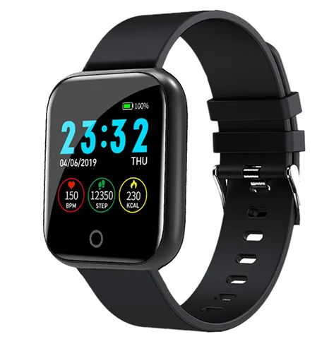 Watch for Women Men Fitness Tracker Square Smartwatch Electronics Sport Wrist Watch For Android IOS Reloj Inteligente