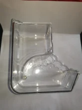 Hamster Rabbit Food Dispenser Feeder Plastic Clear Automatic Pet Feeder For Hamster Guinea