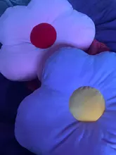 Encantadora 40cm coloridos flor almohada de felpa de juguete de dibujo de planta de silla para muñecas cojín sofá niños amantes regalos de cumpleaños