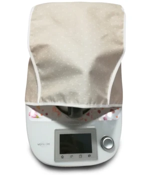 

THERMOMIX TM6 TM5 TM31 polka dot pattern Beige stain fabric protective case
