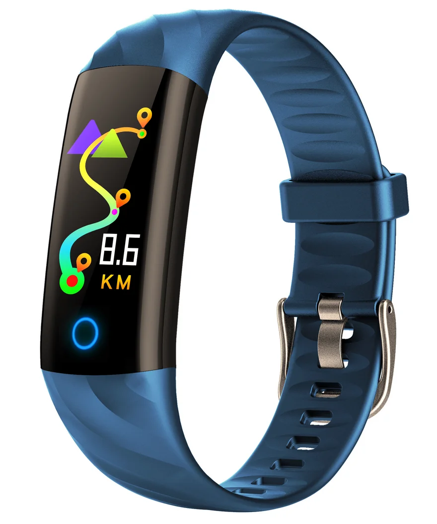 Фитнес-браслет CARCAM SMART BAND S5 шагомер, пульсометр, IP68, артериальное давление, GPS, уведомления