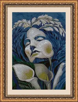 

CROSS STITCH KIT PANDATHREAD MODERN AND SURREAL 33036