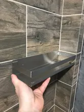 Bathroom Shelf Rack Storage-Organizer Wall-Mounted 304-Stainless-Steel Square Corner