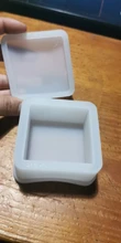 Caja de almacenamiento de resina, molde de silicona para fabricación de joyas, recorte en forma de corazón, bricolaje, epoxi de cristal UV, caja de regalo, herramientas de joyería