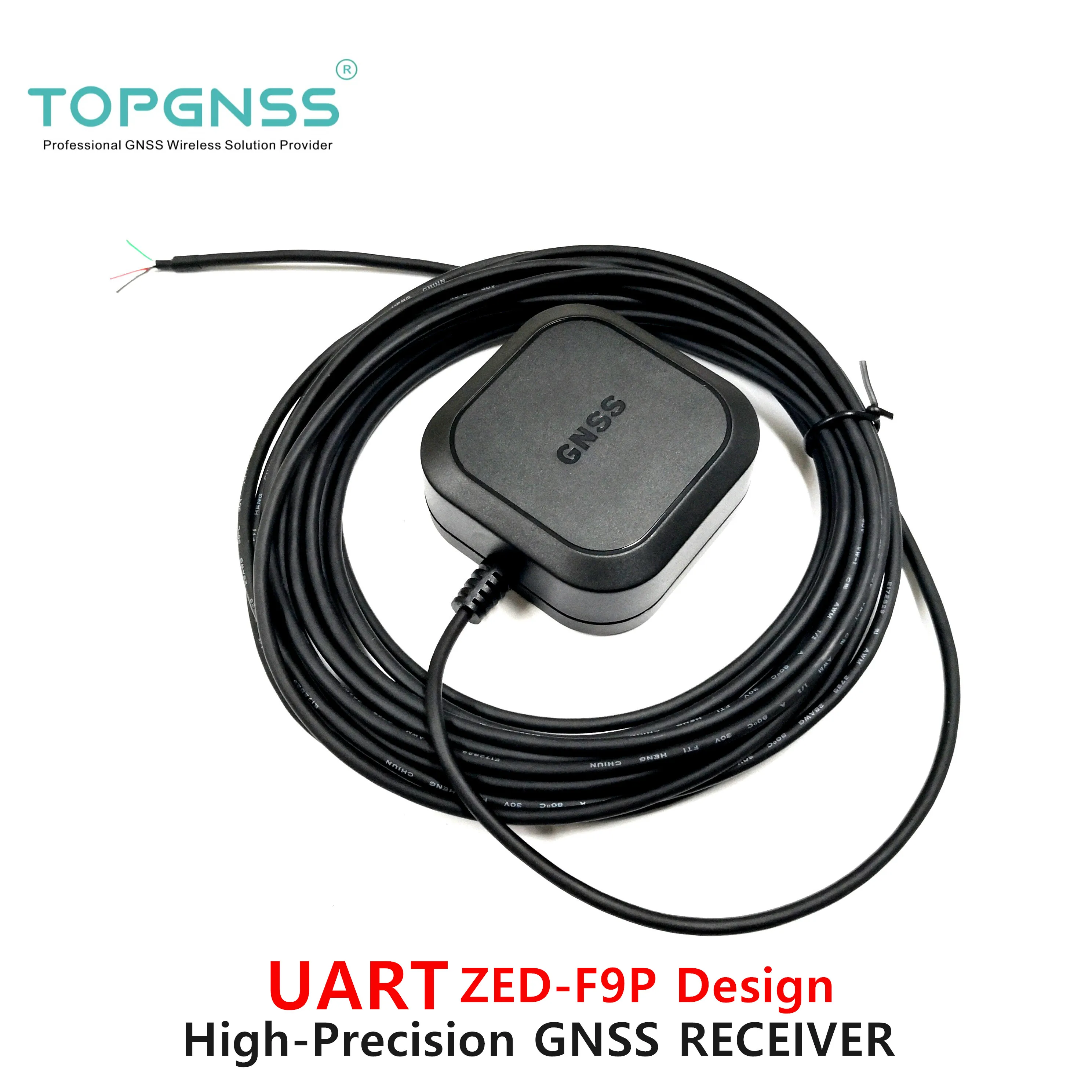 

UART Designed with the ZED-F9P F9 module RTK high-precision GNSS receiver can be used as a base station and rove TOP608 TOPGNSS
