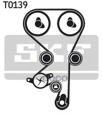 Комплект Ремня Грм Opel/Gm 2.2 95- Skf Vkma05228 Skf арт. VKMA05228