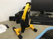 Light-Spotlight Battery Flood-Light External-Projector Rechargeable Waterproof 100w Led