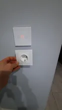 Outlet Power-Socket Tempered-Glass-Panel Coswall Children Protective-Lock Grounded 16A