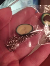 OATHYAN-colgantes de aguacate y fruta para mujer, collar de cadena larga con forma de corazón, joyería