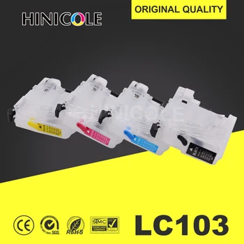 

Hinicole Ink Cartridge Refillable For Brother LC 103 XL For LC 103 101 105 107 109 MFC J4710DW J6520DW J6720DW Printer Cartridge