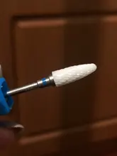 Broca de clavo de cerámica para manicura, taladro eléctrico giratorio, brocas de cortaúñas de carburo de tungsteno, cortador de fresado de manicura