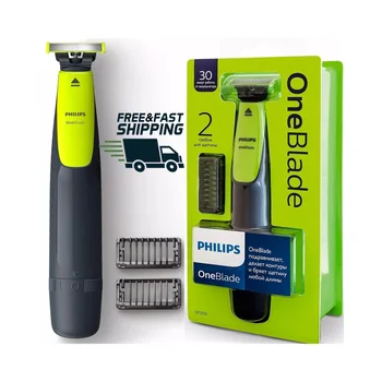 

ORGINAL Philips OneBlade Cordless Electric Razor Shaver Waterproof Washable Removable Precision Beard Trimmer For Men Qp2510/11