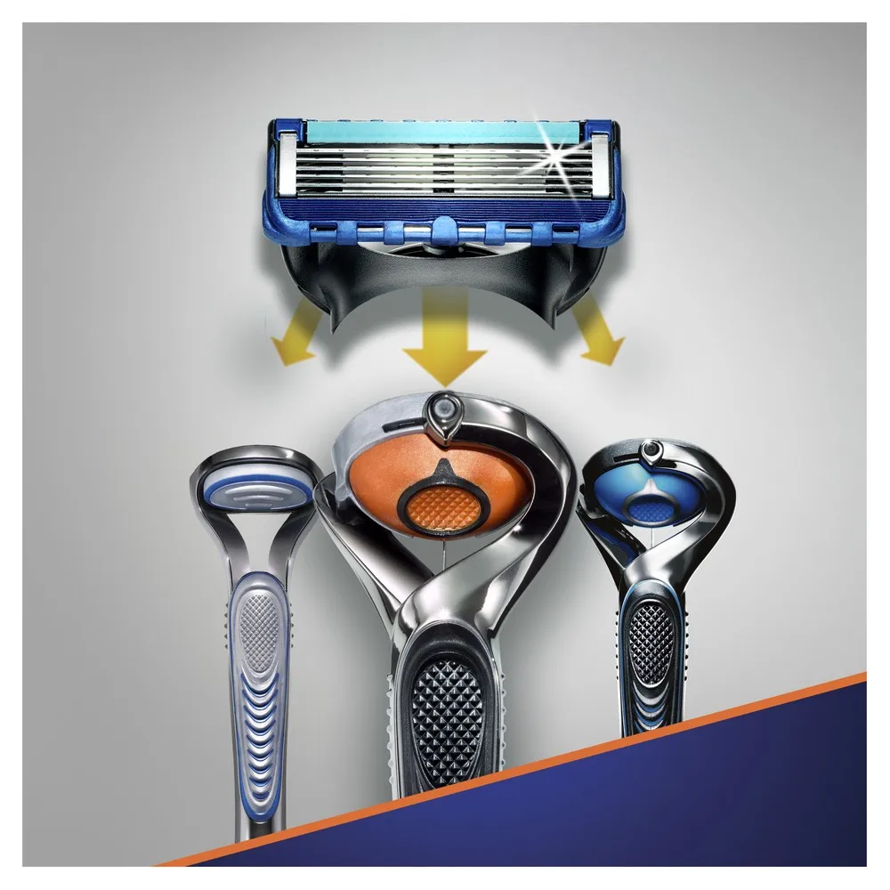 Годовой запас кассет для бритья Gillette Fusion5 ProGlide, 4*4 (16 шт) ► Фото 2/5
