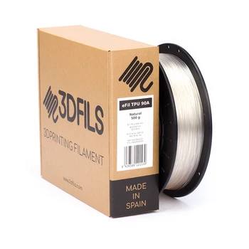 

3DFILS-FLEXIBLE Filament for 3D printing eFil TPU 90A: 1.75mm, 1Kg