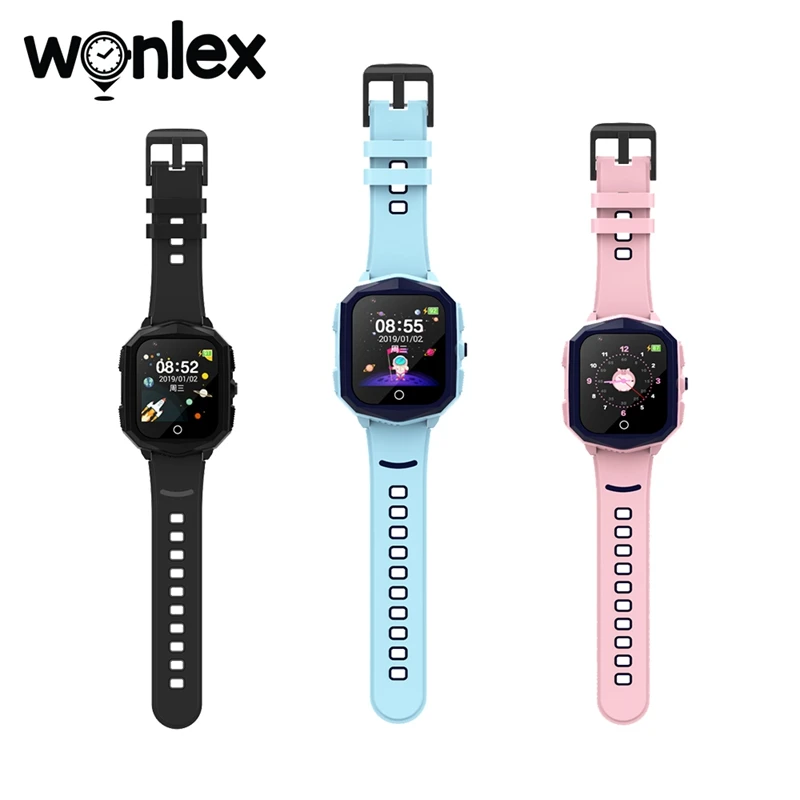 

Wonlex Smart Watch Baby GPS WIFI LBS Positioning Tracker 4G Video KT20S Camera Voice Chat GEO Fence Location Child Smart-Watches