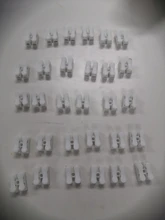 Conectores de Cable de bloqueo de empalme rápido CH2, terminales de Cable eléctrico de 2 pines, 20x17,5x13,5mm para una fácil Unión segura en cables, 30 Uds.