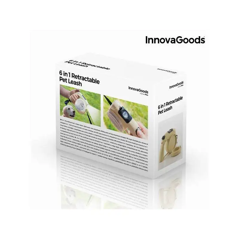 Выдвижной Поводок для собак 6 в 1 InnovaGoods