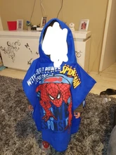 De dibujos animados de Disney Mickey Minnie congelados Spiderman niños Toalla de baño suave del bebé playa capa toallas nieve blanca princesa de algodón nuevo