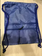 Mochila de poliéster con cordón para hombre y mujer, saco con cincha, bolso para el gimnasio, escolar, nuevo estilo, 2019