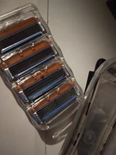 4 unids/lote cuchillas de afeitar 5 capa de hojas de afeitar para Gilettee de energía de fusión de afeitar cuchillas Gillette Proglide máquina