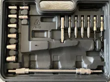 Juego de destornilladores eléctricos, diámetro máximo inalámbrico con taladro eléctrico, Material ABS, herramienta de reparación portátil